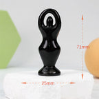 Buxom Goddess Carving