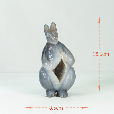 Agate Geode Kangaroo