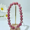 Pink Rhodonite Beacelet