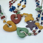 Lava Stone(star)Necklace