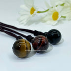 Mini Ball Necklace Tiger eye
