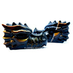 Tiger eye Dargon Head