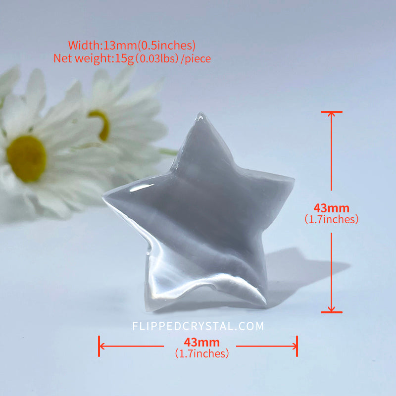 Selenite Carving£¨star£¬heart£¬moon£©