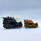 Tiger eye Dargon Head