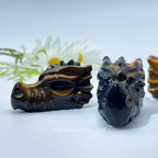 Tiger eye Dargon Head