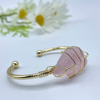 Crystal Rough Bangle