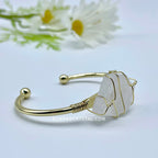 Crystal Rough Bangle