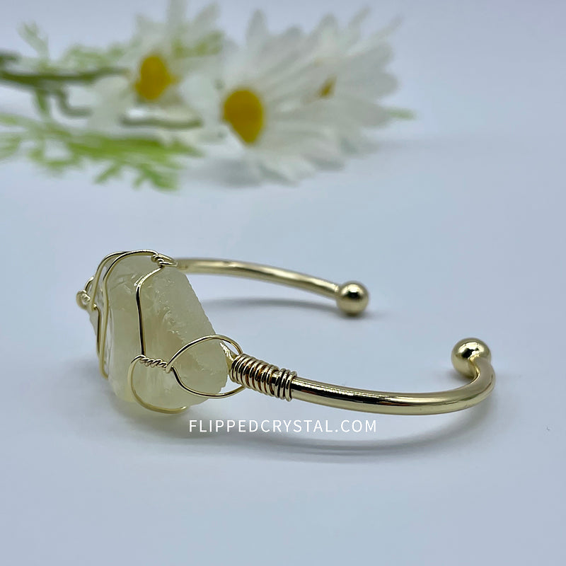 Crystal Rough Bangle