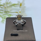 Godlen Rutilate Ring