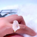 Crystal Rough Ring