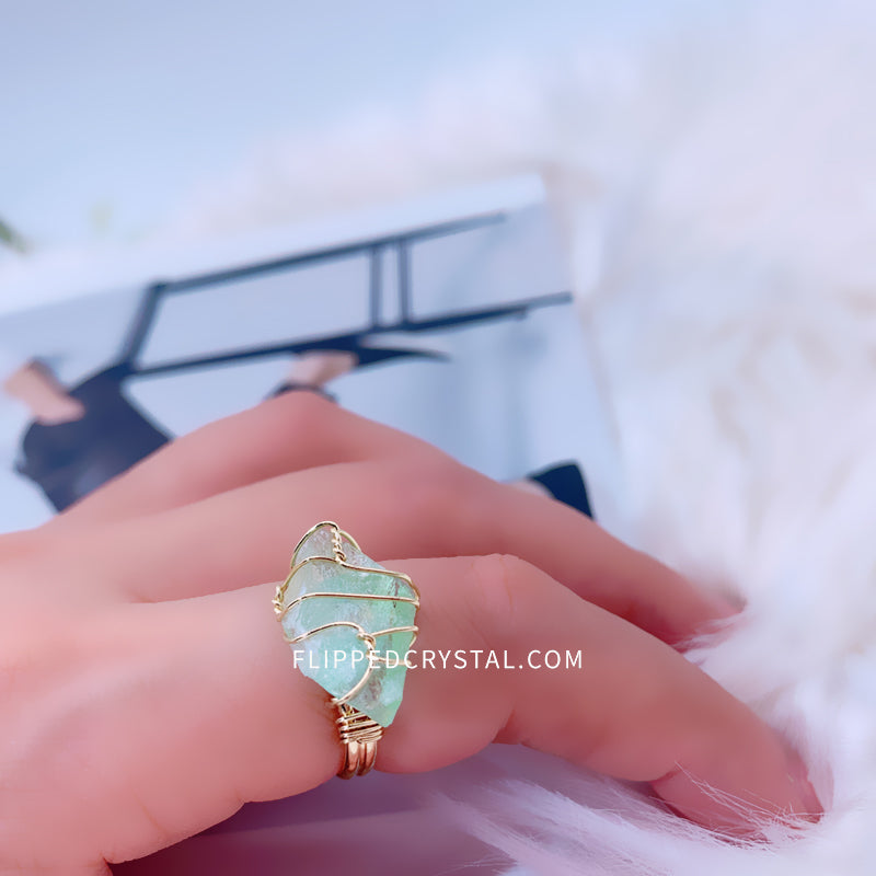 Crystal Rough Ring