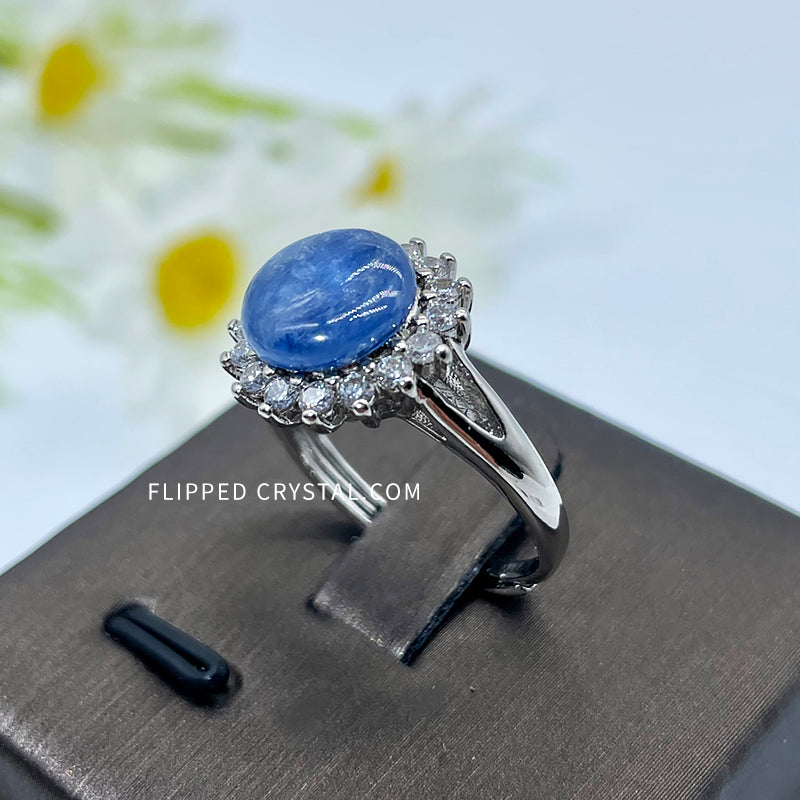 Blue Kyanite ring