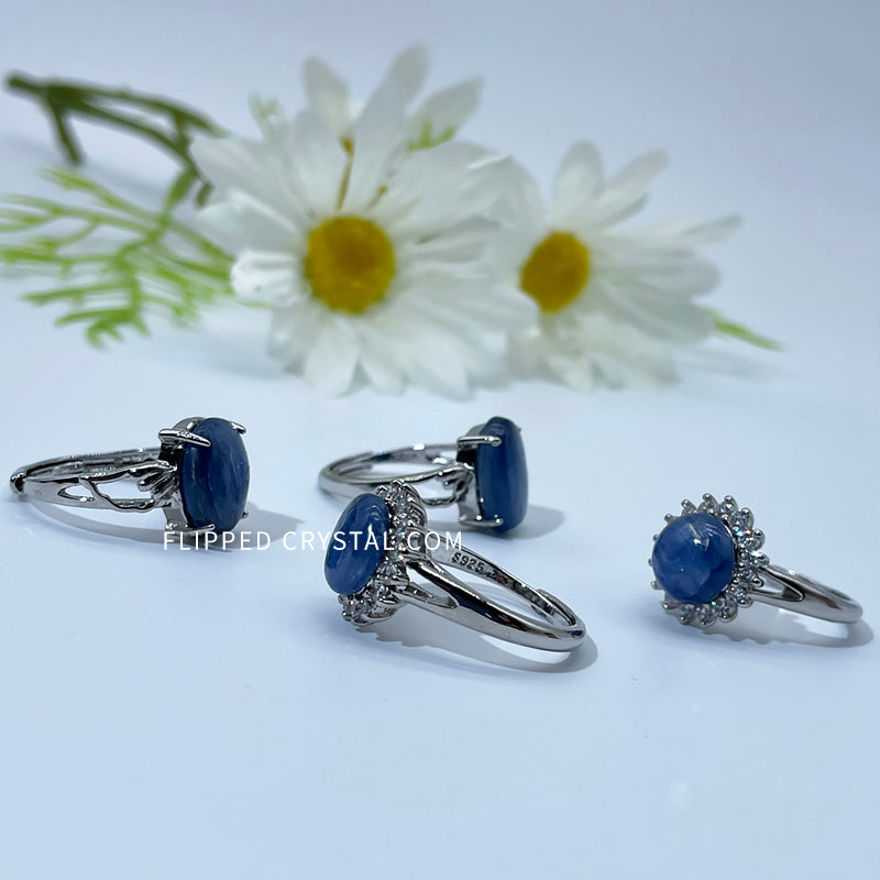 Blue Kyanite ring