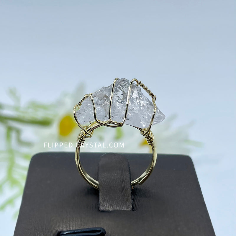Crystal Rough Ring