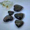 Golden Obsidian Heart