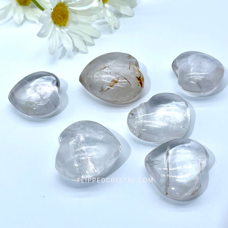 Clear Quartz Heart