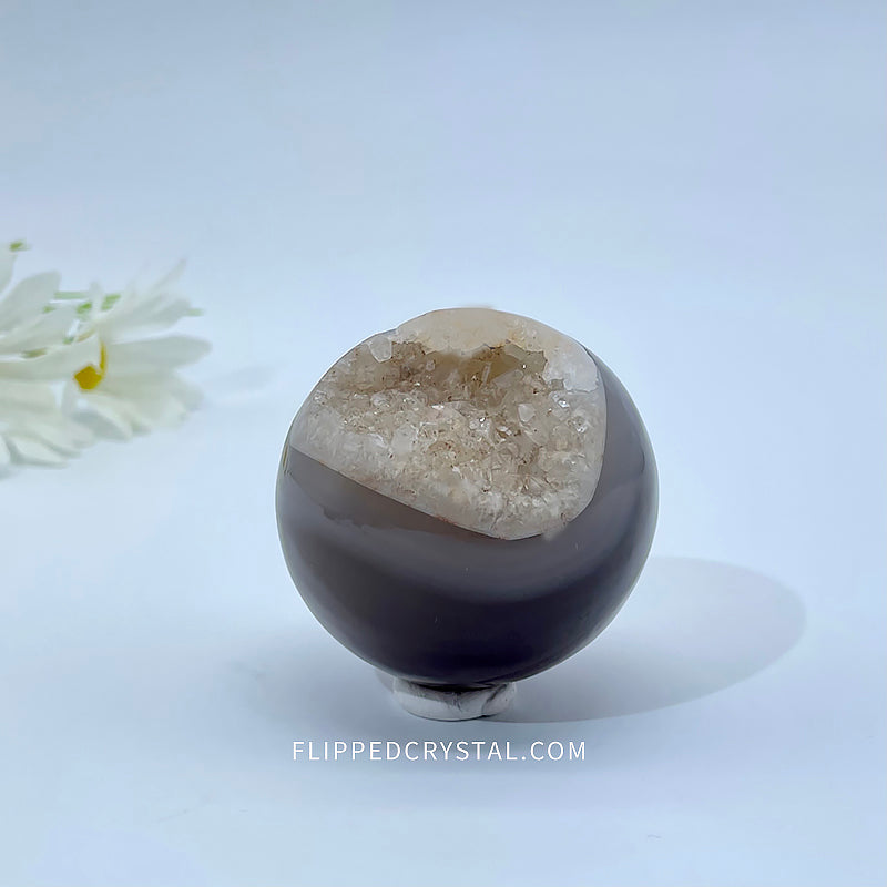 Agate Geode Sphere(big)