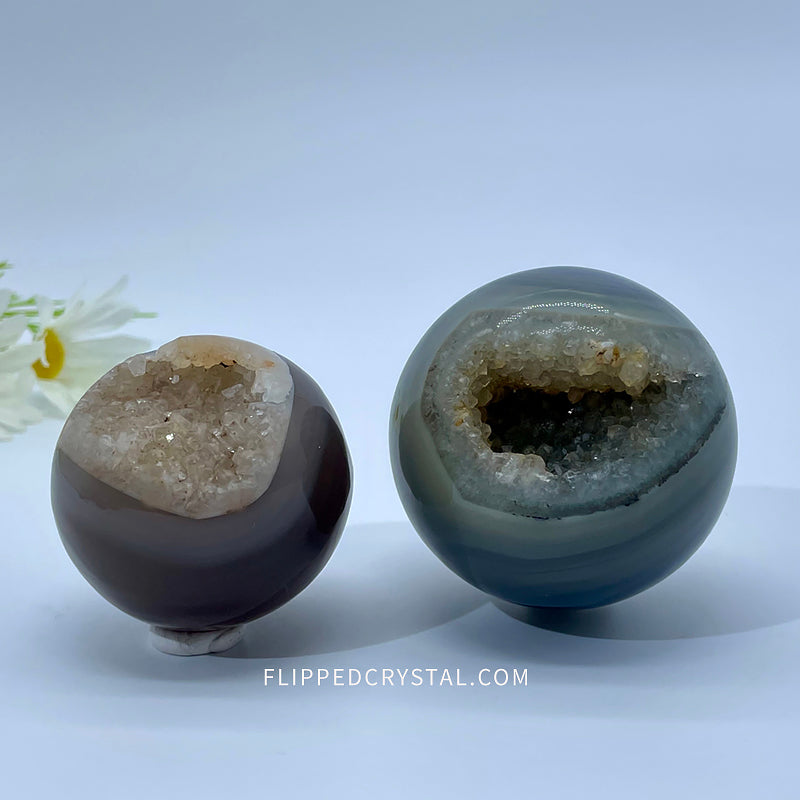 Agate Geode Sphere(big)