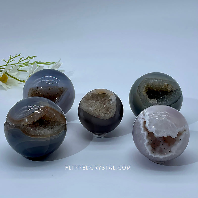 Agate Geode Sphere(big)