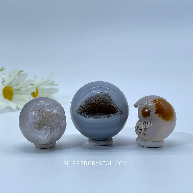 Agate Geode Sphere(small)
