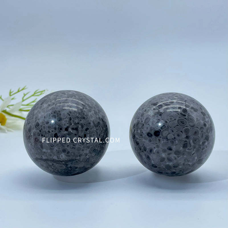 Thousand Eye Jasper Sphere