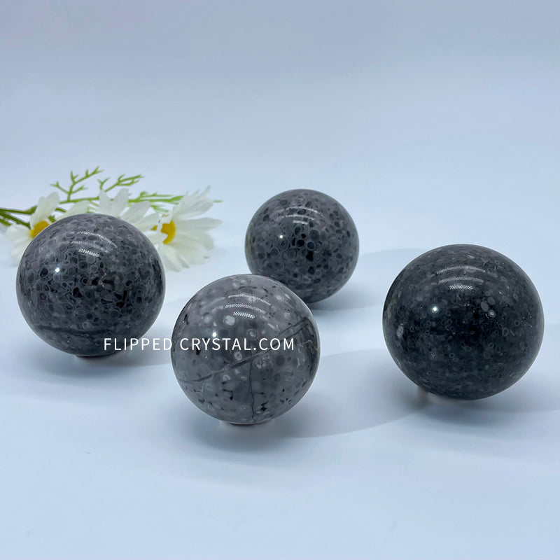 Thousand Eye Jasper Sphere