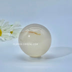 White Agate Sphere