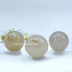 White Agate Sphere