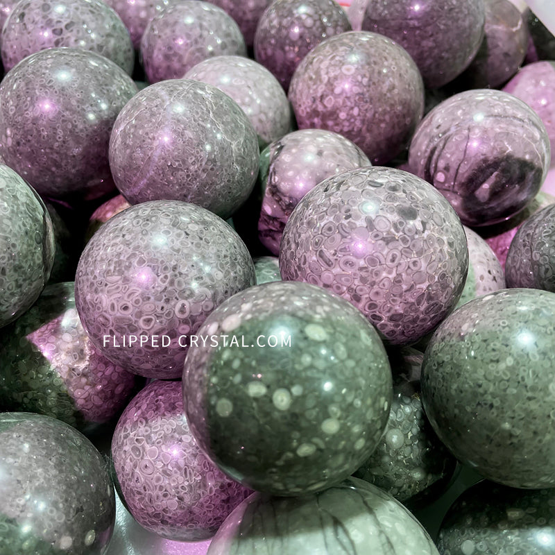 Thousand Eye Jasper Sphere