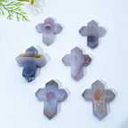 Agate Geode Cross