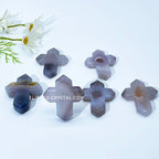 Agate Geode Cross