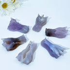 Agate Geode Dragon Head