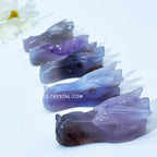 Agate Geode Dragon Head