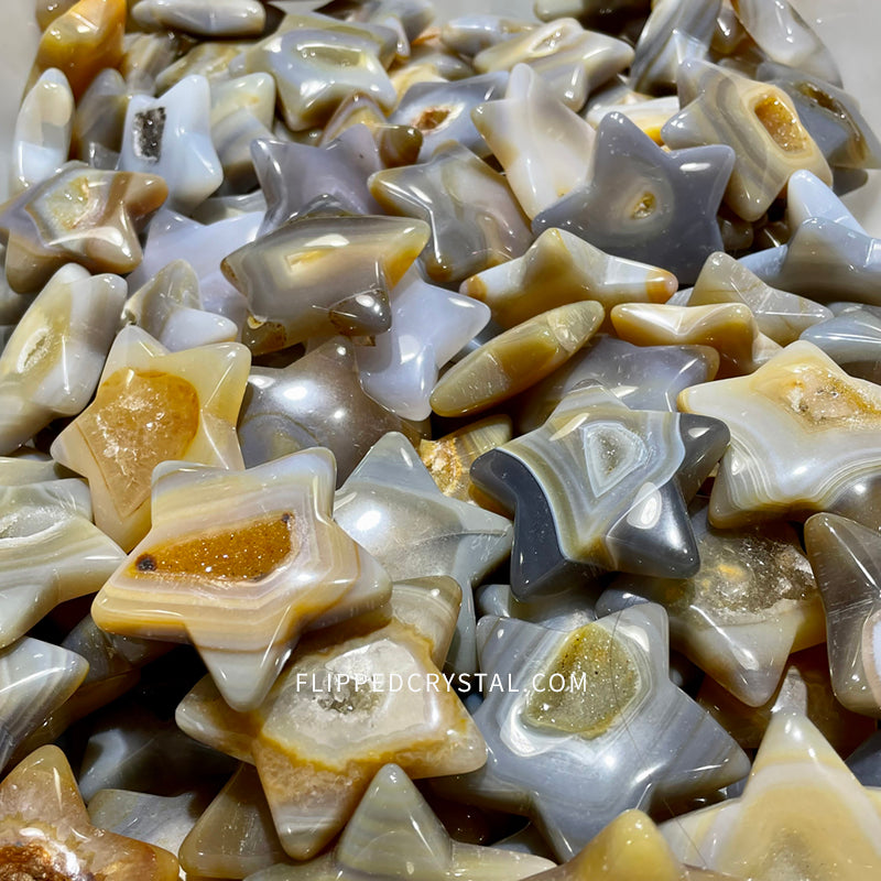 Agate Geode  Star