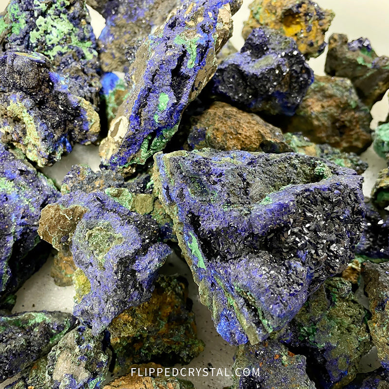Azurite Symbiotic malachite specimen ($115/KG)