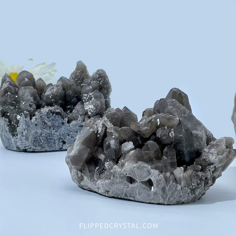 Smoky quartz Cluster Specimen ($60/KG)