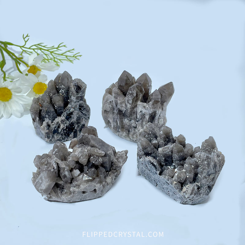 Smoky quartz Cluster Specimen ($60/KG)