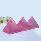 Aura  Rose Quartz  Pyramid