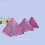 Aura  Rose Quartz  Pyramid