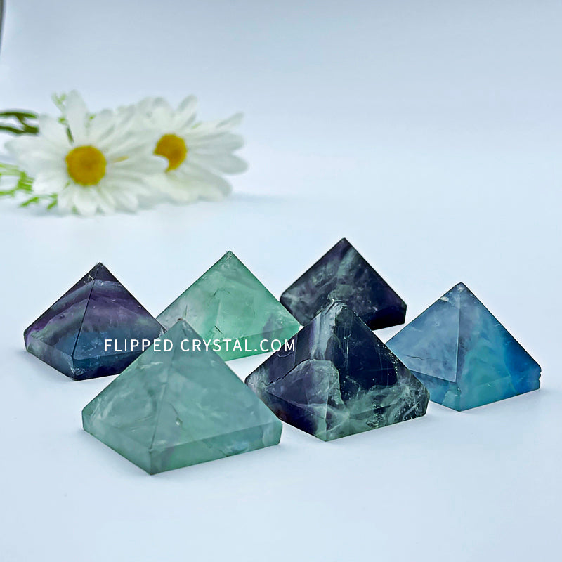 Fluorite Pyramid