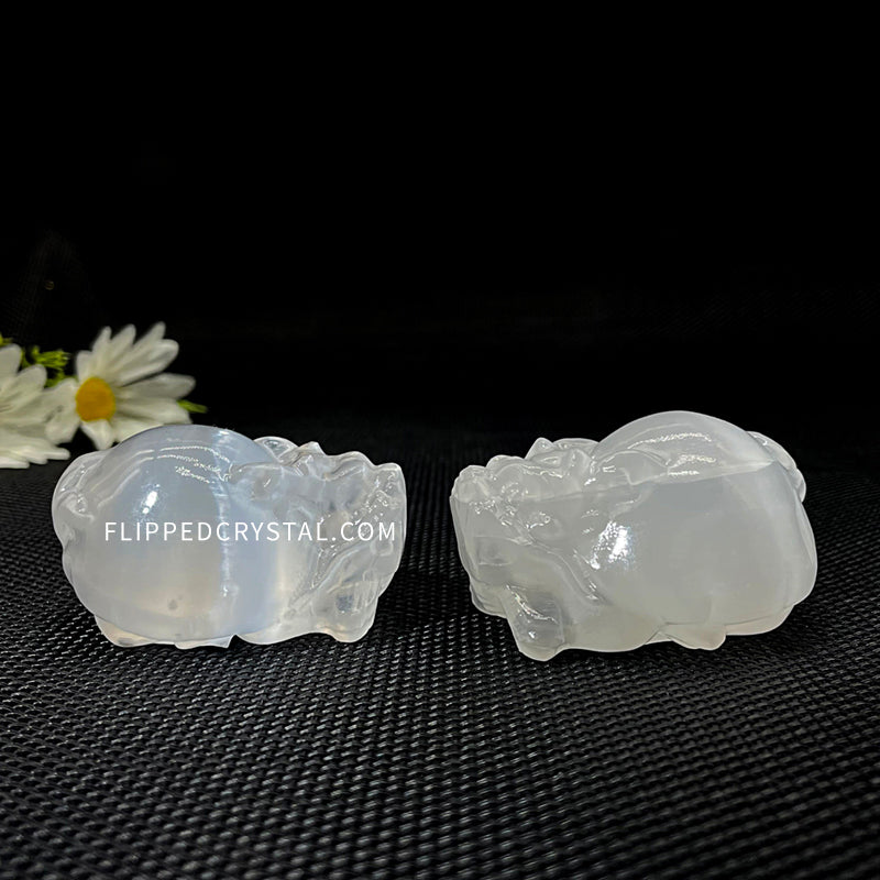Selenite Dragon Turtle