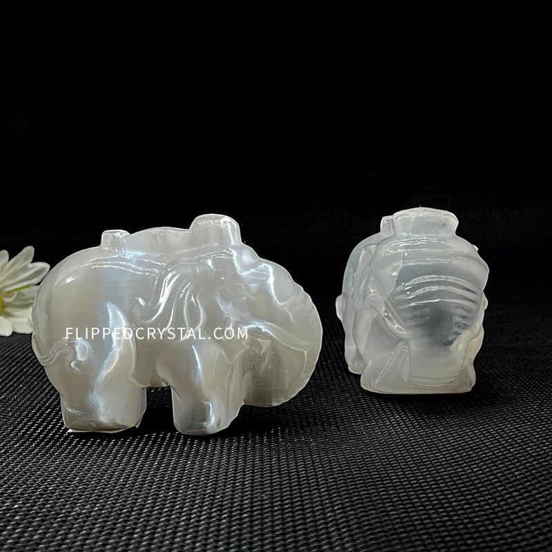 Selenite Elephant