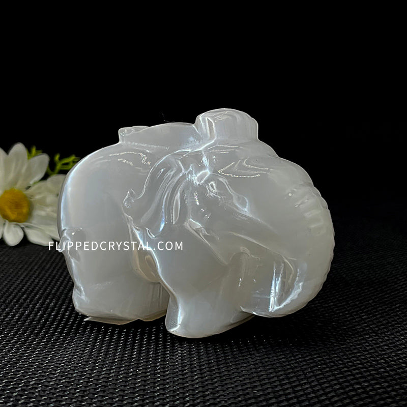 Selenite Elephant