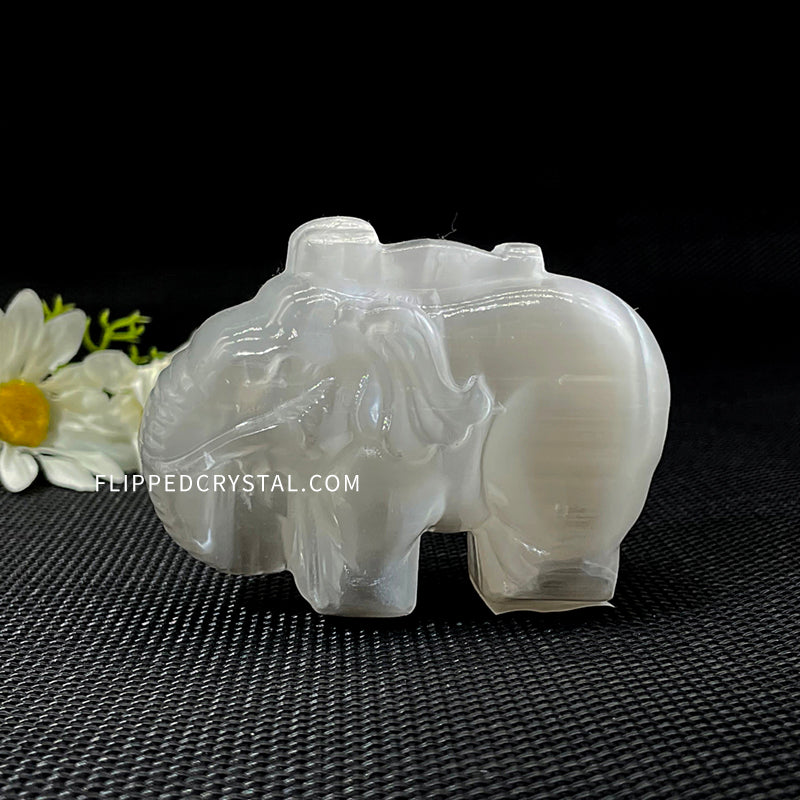 Selenite Elephant