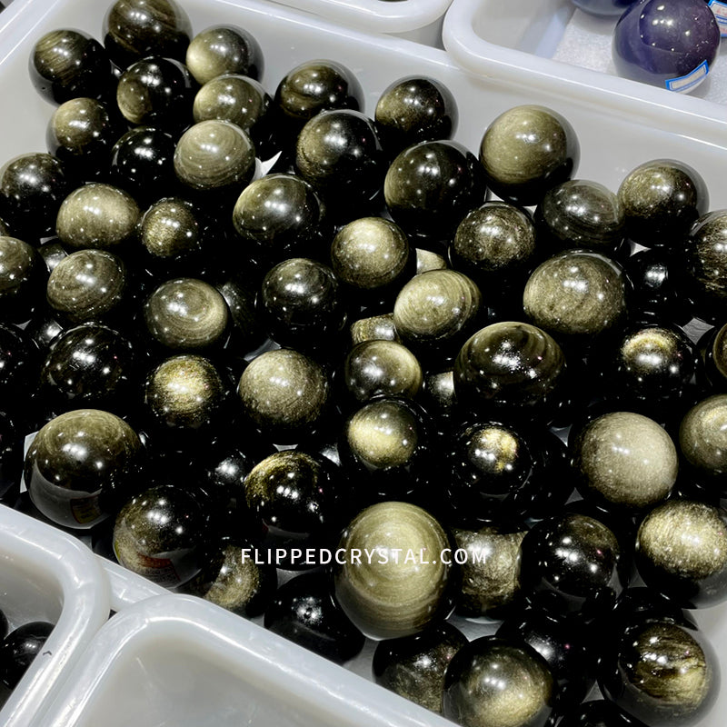 Golden Obsidian Shpere£¨$80/KG)