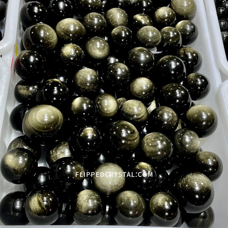Golden Obsidian Shpere£¨$80/KG)