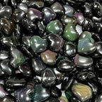 Rainbow Obsidian  Heart