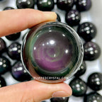 Rainbow Obsidian Sphere