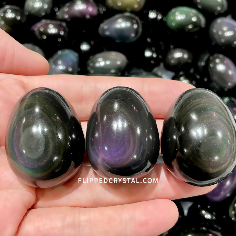 Rainbow Obsidian Egg