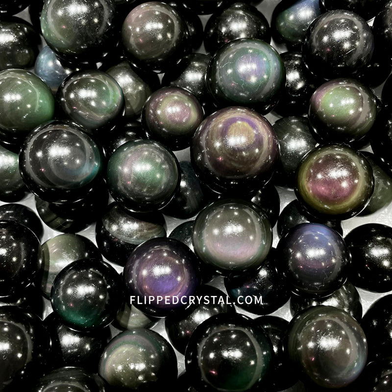Rainbow Obsidian Sphere(mini)
